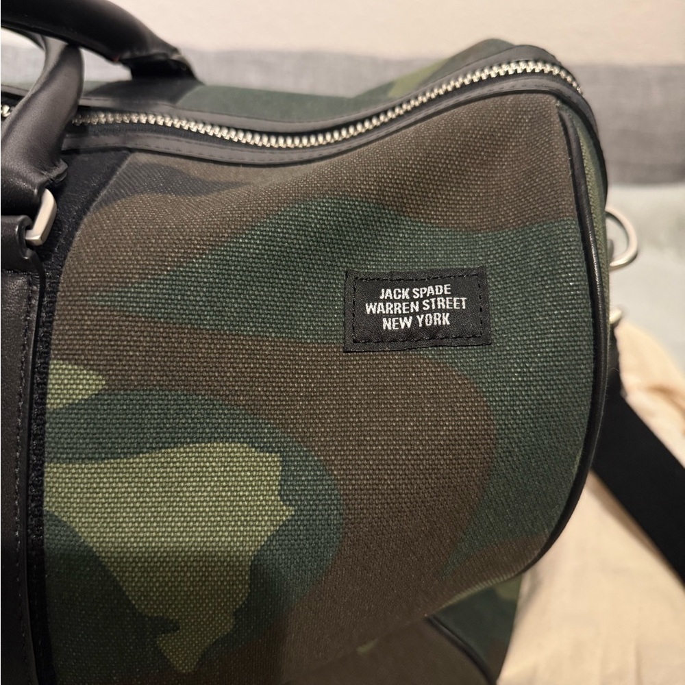 Jack Spade Camo Duffel Bag - Picture 2 of 9
